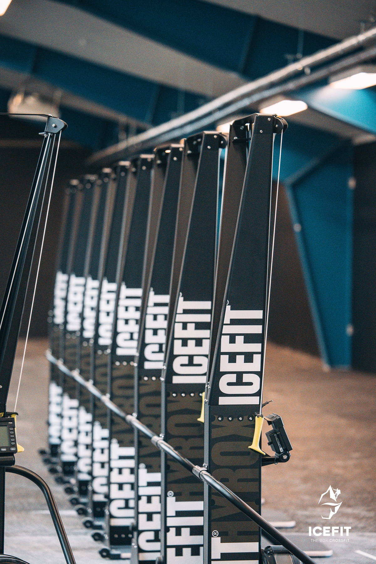 ICEFIT HYROX Training Zone – løbebånd og ergometre